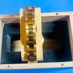 【未使用】Wils Fabrik 腕時計（ゴールドストラップ）の画像