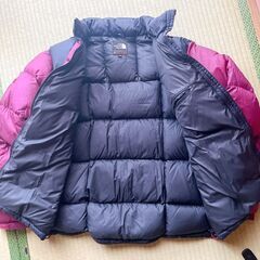 クリーニング済 The North Face サミットシリーズ 800 ダウンジャケット ヌプシ L ノースフェイスの画像