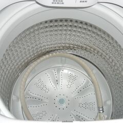 （★1台限り★ジモティー特典あり★単身向けサイズの）ハイアール　全自動洗濯機５.５kg　２０２２年製　JW-U55A　52.6㎝幅　単身向け　　高く買取るゾウ八幡東店の画像