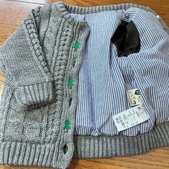 80cm カーディガンセットの画像