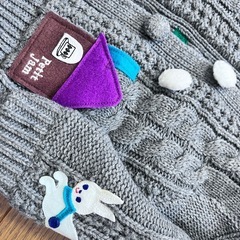 80cm カーディガンセットの画像