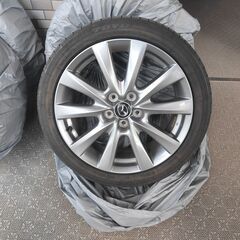 【タイヤ付き純正ホイール4本セット （215/45R18）】マツダ純正の画像