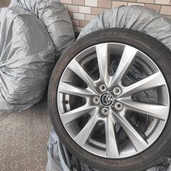 【タイヤ付き純正ホイール4本セット （215/45R18）】マツダ純正の画像
