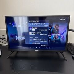 ハイセンス24インチテレビの画像