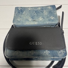 GUESS ゲス お財布ショルダー デニム
の画像