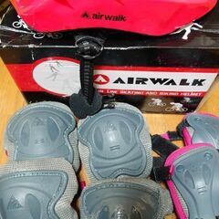 AIRWALKインライン用ヘルメット&サポーターの画像