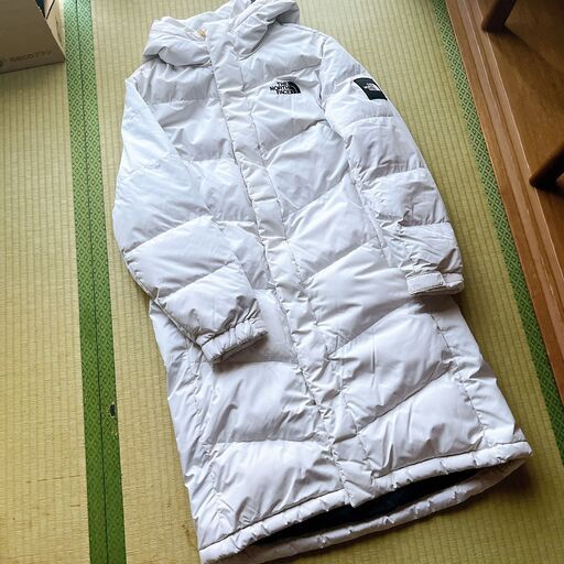 クリーニング済 THE NORTH FACE ロング ダウンジャケット コート メンズ Lサイズ