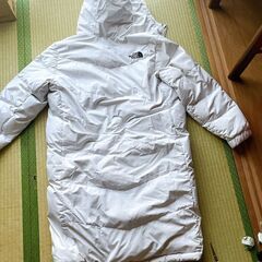 クリーニング済 THE NORTH FACE ロング ダウンジャケット コート メンズ Lサイズの画像
