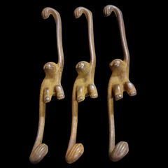 (未使用)南部鉄器 岩鋳 吊り下げ花器の画像