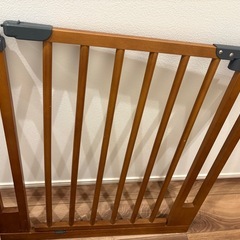 木製ベビーゲートの画像