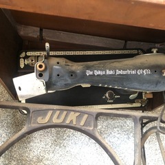 商談中　JUKI足踏みミシン　アンティークの画像