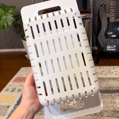 新品　伸縮水切りトレー（ホワイト） の画像