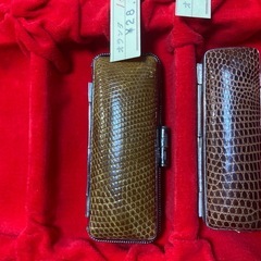 高級印材　オランダ水牛　15mm 10.5mm 2本セットの画像