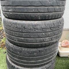 245/40/18 タイヤホイールセット　PCD100 5Hの画像