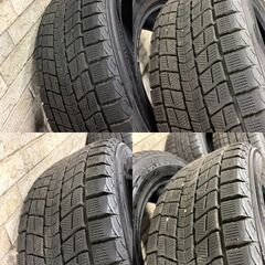 202511025【札幌】235/55R18　冬タイヤ　スタッドレス　ダンロップ　NX　ハリアーなどの画像