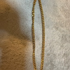 ゴールド　ネックレス　刻印　の画像