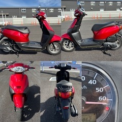 ⭐️タクト低燃費FIモデル⭐️左右ミラー・プラグ・オイルなど新品交換で快調です⭐️50cc原付スクーター⭐️の画像
