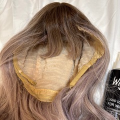 ロングウィッグ　ウィッグケア用スプレー付きの画像