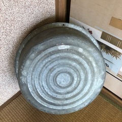 昭和の金物たらい（大）の画像