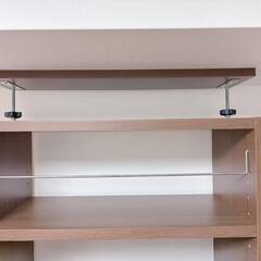 マガジンラック　突っ張り付の画像