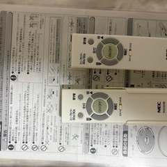 【決まりました】ledLEDシーリング　NEC 2個セットの画像