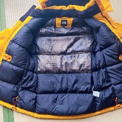 洗浄済 ノースフェイス エンデュランス バルトロ ダウンジャケット 140cmの画像