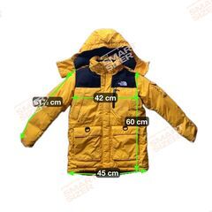 洗浄済 ノースフェイス エンデュランス バルトロ ダウンジャケット 140cmの画像