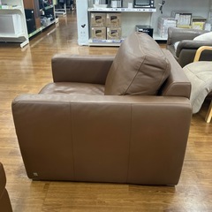 ACTUS  1人掛けソファー ブラウン【トレファク川越店】の画像