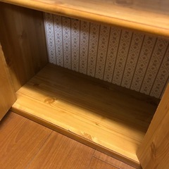 コンセント付きレンジ台の画像