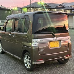 ダイハツ タントカスタム　車検8/4 ナビ　TV パワースライドドア　ETCの画像
