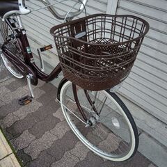 [BRIDGESTONE]Alumiu(アルミーユ)24吋 ファミリーサイクル シングル/点灯虫/カラメルブラウンの画像