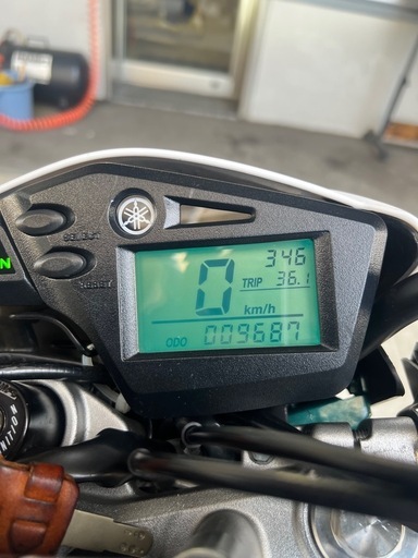 セロー250ファイナルエディション緑