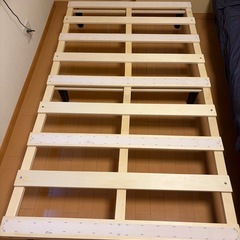 【
商談中】脚付きマットレス　セミダブルの画像