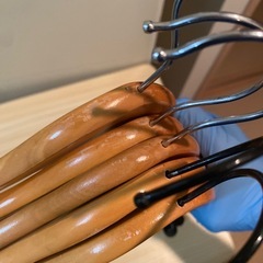 木製ハンガーの画像