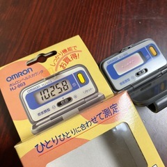 オムロン 万歩計 OMRON ヘルスカウンター 
の画像