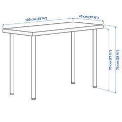 IKEA 机LINNMON リンモン / ADILS オディリスの画像