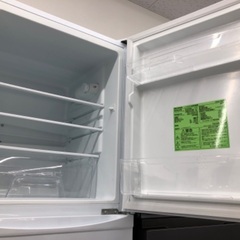 【安心の1年保証】IRIS OHYAMA 2ドア冷蔵庫 IRSD-14A-W 2023年製の画像