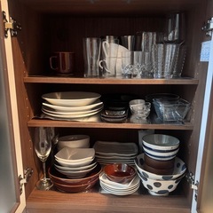 「受け渡し予定者様決まりました」11/12まで！【ニトリ】キッチンカウンター　食器棚の画像