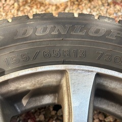 スタッドレスタイヤ4本　中古品の画像