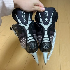 RBK FUEL アイスホッケー靴 ブラック/グレーの画像