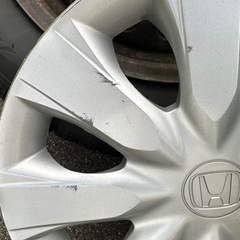 ブリザックVRXスタッドレスタイヤ&ホイール&HONDAホイールカバーセットの画像