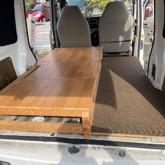 【自作】エブリィ車中泊用ベッドキット一式の画像