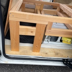 【自作】エブリィ車中泊用ベッドキット一式の画像