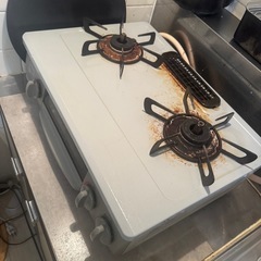 二口ガスコンロの画像