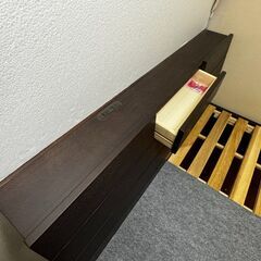 【手渡し限定】ダブルベッドフレームの画像