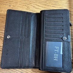 【新品】長財布　財布　ブラウン　化粧箱つきの画像