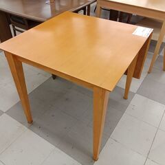★リユースのサカイ千葉中央店★  ダイニングテーブル  H74×D75×W75-120 クリーニング済み TC5201の画像