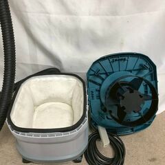 【北見市発】マキタ makita 集じん機 VC1500 2019年製 青 乾湿両用 業務用 掃除機 (E3699hshtY)の画像
