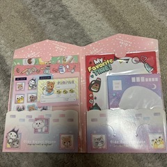 （何かと一緒で無料でお付け致します！）ちゃおスイートハウスレターセットの画像