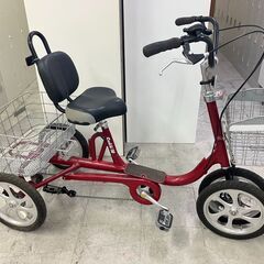 MAX/マックス ユニバーサルサイクル クークル-M シニア用自転車 KH-M20R シニア向け四輪車/大人用四輪車/四輪自転車　愛知県 一宮市 名古屋 稲沢 江南 岩倉 岐阜 羽島 各務ヶ原 三重 愛知 グッドプライス一宮の画像